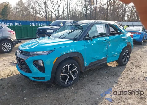 2021 Chevrolet Trailblazer Fwd Rs from USA, damaged, VIN KL79MTSL2MB178374
